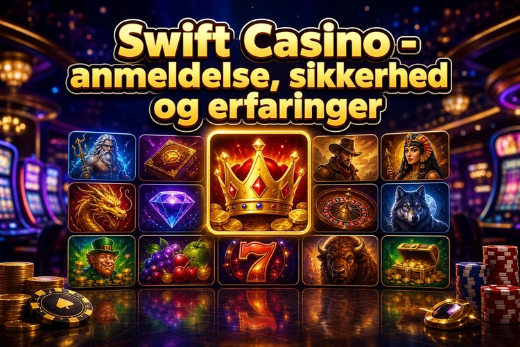 Swift Casino - anmeldelse, sikkerhed og erfaringer